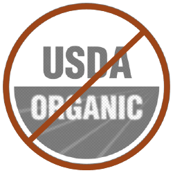 Not USDA Organic